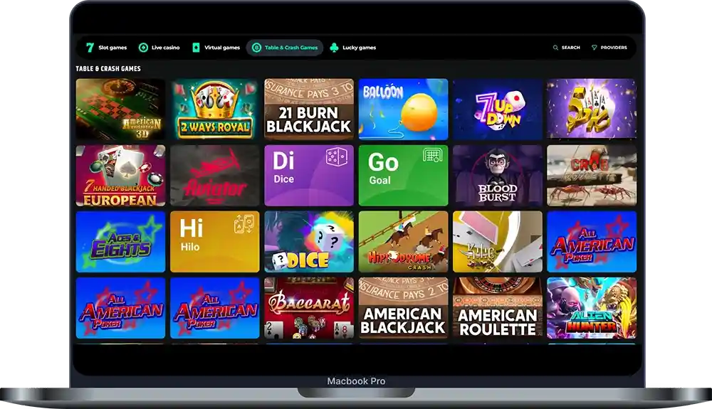 Royal Coala Casino Table Games